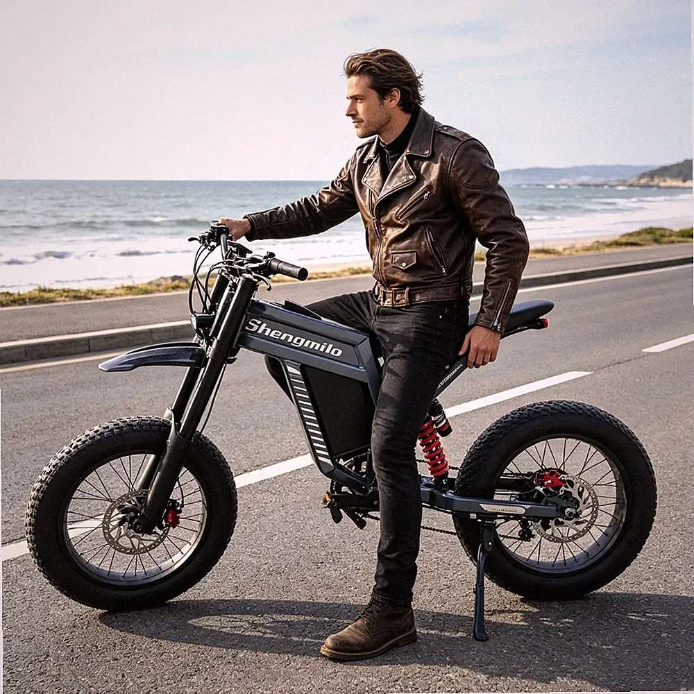 20" 1500W Fat Tire E-Bike 1800WH Electric Bike Oil Brakes for Adventures Bicycle